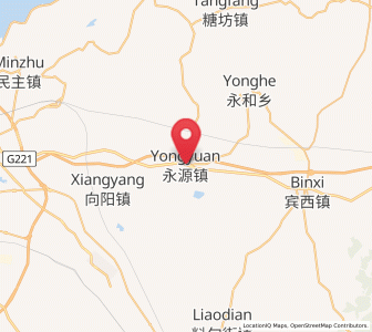 Map of Yongyuan, Heilongjiang