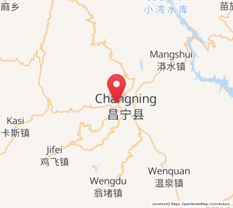 Map of Youdian, Yunnan