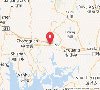 Map of Youdunjie, Jiangxi
