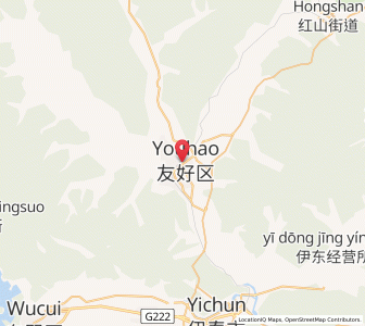 Map of Youhao, Heilongjiang