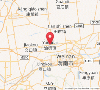 Map of Youhuai, Shaanxi