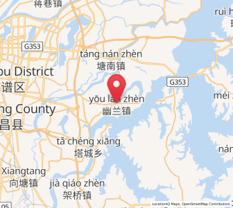 Map of Youlan, Jiangxi