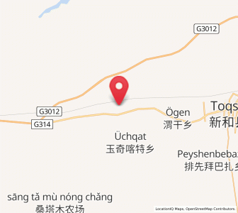 Map of Youludu Sibage, Xinjiang