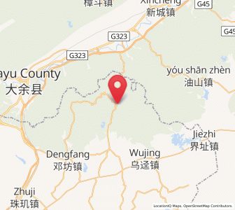 Map of Youshan, Guangdong