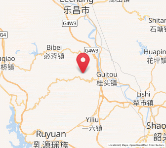 Map of Youxi, Guangdong