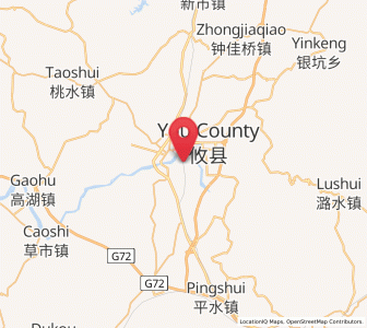 Map of Youxian Chengguanzhen, Hunan