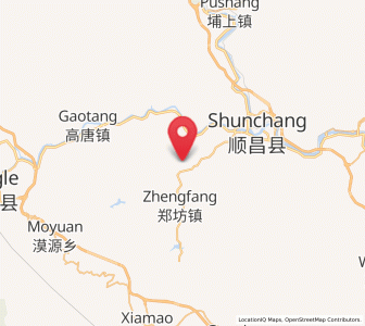 Map of Yuankeng, Fujian