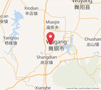 Map of Yuanling, Henan