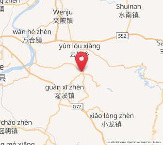 Map of Yuanqian, Jiangxi