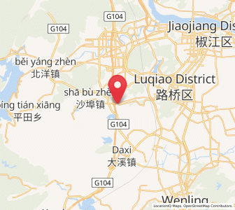 Map of Yuanqiao, Zhejiang