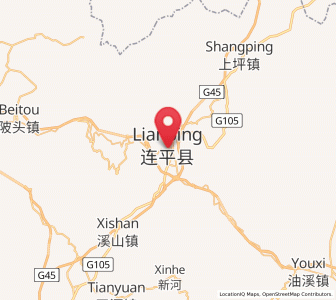 Map of Yuanshan, Guangdong