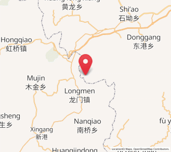 Map of Yuduan, Jiangxi