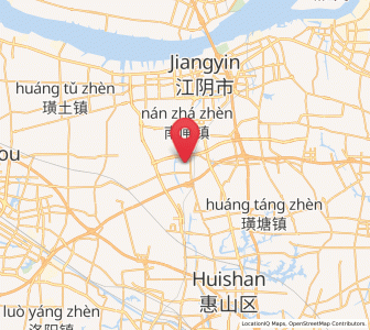 Map of Yuecheng, Jiangsu