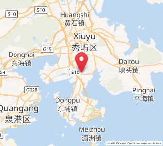 Map of Yuetang, Fujian