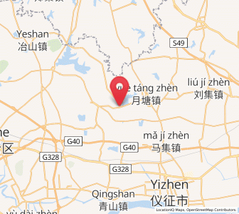 Map of Yuetang, Jiangsu