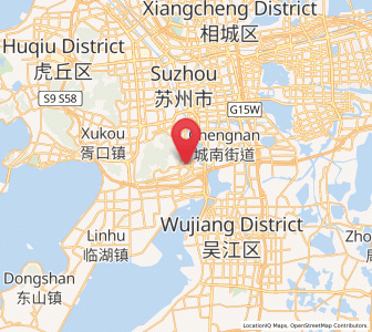 Map of Yuexi, Jiangsu