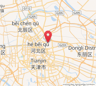 Map of Yueyahe, Tianjin