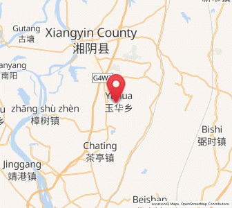Map of Yuhua, Hunan