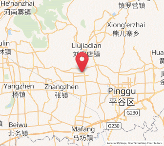 Map of Yukou, Beijing