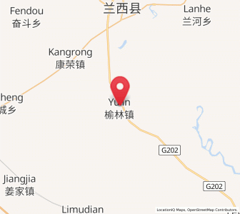 Map of Yulin, Heilongjiang