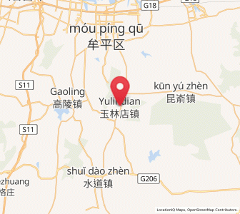 Map of Yulindian, Shandong