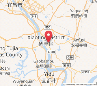 Map of Yunchi, Hubei