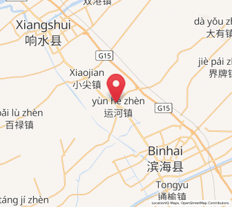 Map of Yunhe, Jiangsu