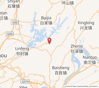 Map of Yunji, Chongqing