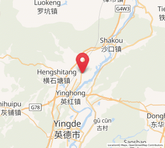 Map of Yunling, Guangdong
