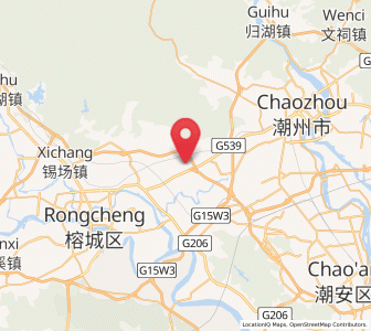 Map of Yunlu, Guangdong