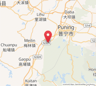 Map of Yunluo, Guangdong