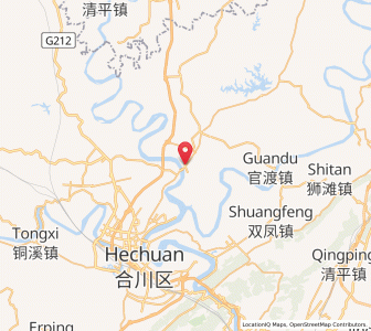 Map of Yunmen, Chongqing