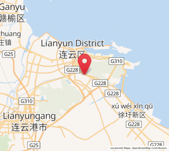 Map of Yunshan, Jiangsu