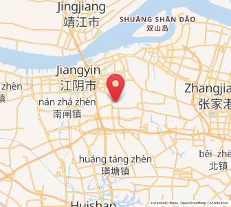 Map of Yunting, Jiangsu