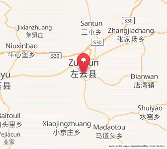 Map of Yunxing, Shanxi