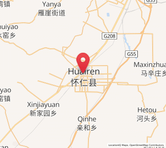 Map of Yunzhong, Shanxi