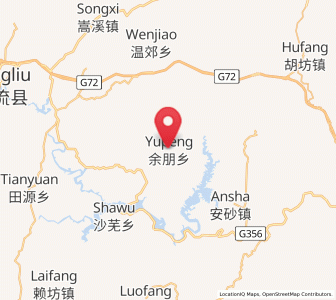 Map of Yupeng, Fujian