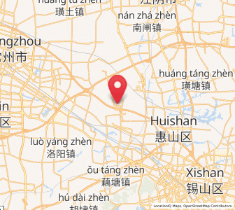 Map of Yuqi, Jiangsu