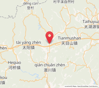 Map of Yuqian, Zhejiang