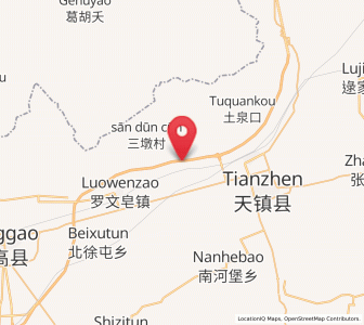 Map of Yuquan, Shanxi