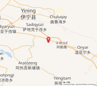 Map of Yuqunweng, Xinjiang