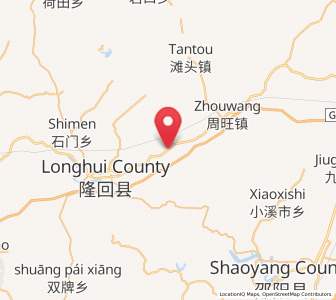 Map of Yushanpu, Hunan
