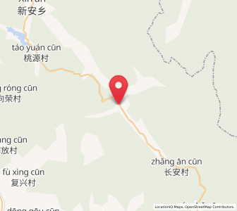 Map of Yushugou, Jilin