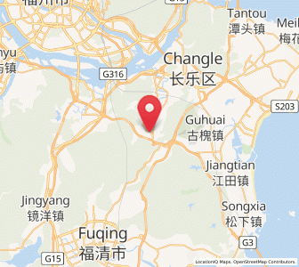 Map of Yutian, Fujian
