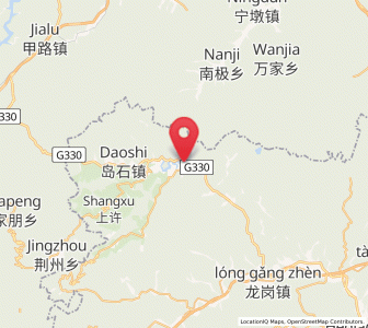 Map of Yutiao, Zhejiang