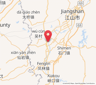 Map of Yutou, Zhejiang
