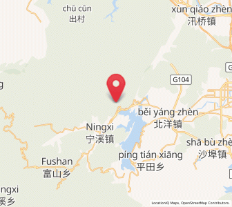 Map of Yutou, Zhejiang