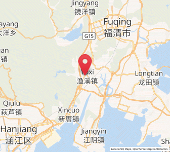 Map of Yuxi, Fujian