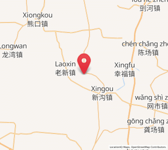 Map of Yuyang, Hubei