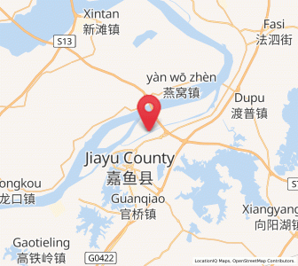 Map of Yuyue, Hubei